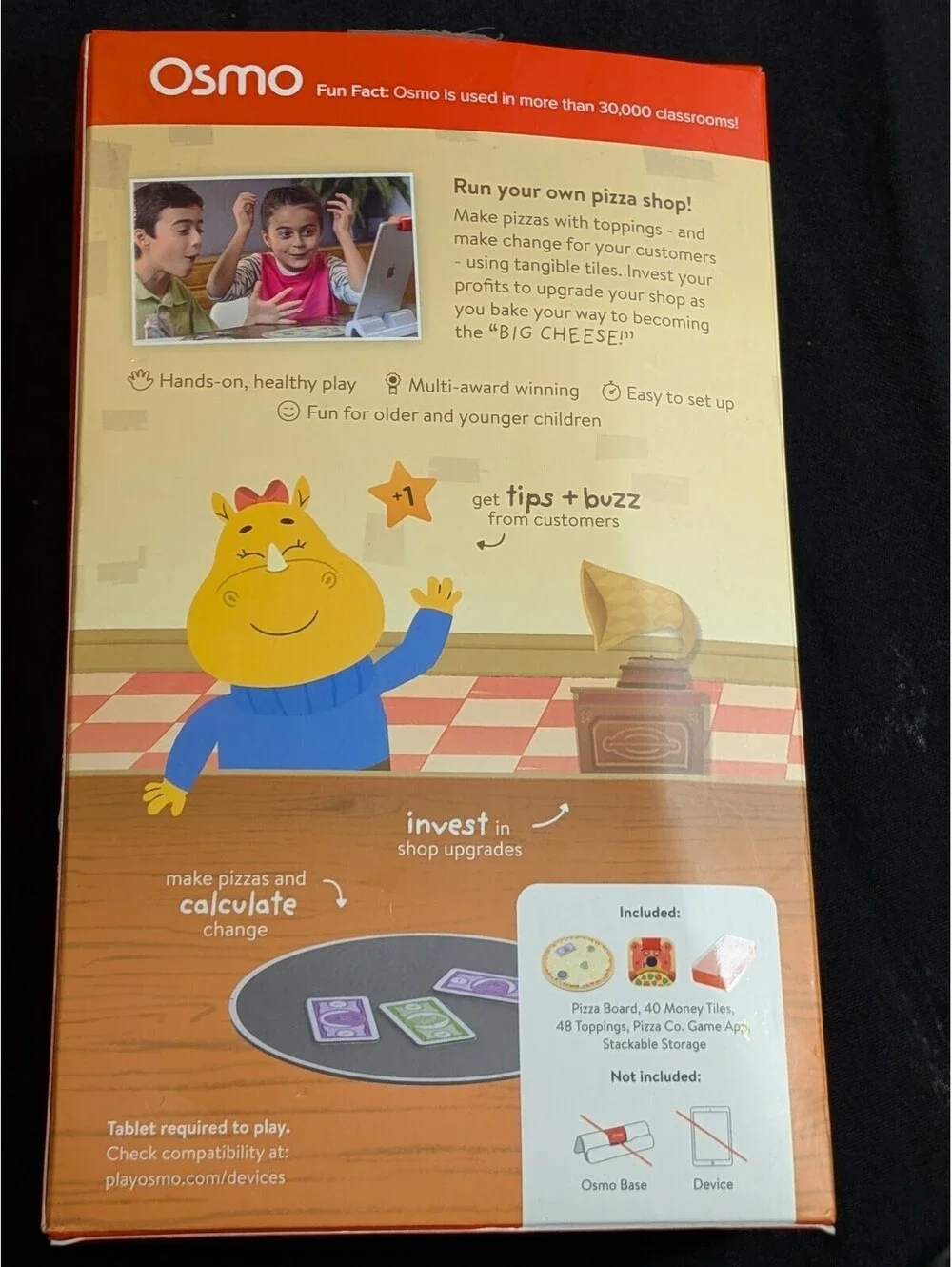 Osmo Pizza Co Game Ages 5-12 Educational Learning Game